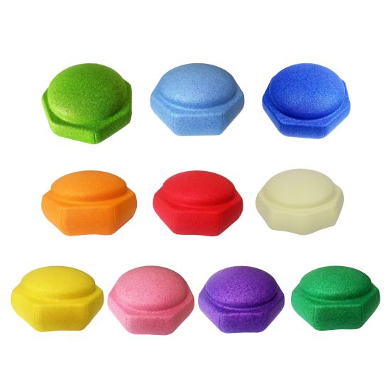 

2 шт. Балансировочные камни Нескользящие Штабелируемые Круглые Грубая координация Моторные навыки Препятствие Баланс Речные камни Для помещений и улицы 2pcs