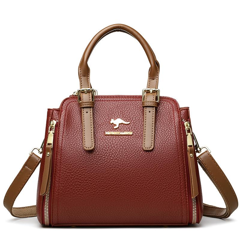 Fashionable and Elegant Handbag for Formal Commuting, Versatile Single-shoulder Crossbody Bag