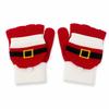 Stretchy Christmas Knit Glove Soft Knit Half Finger Glove New Winter Touchscreen Glove  Outdoor
