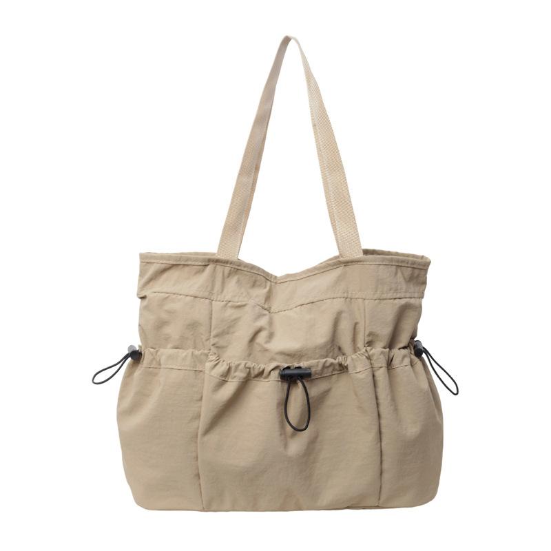 

Japanese Style Literary Style Large Capacity Light and Soft Cloth Bag Casual and Versatile Tote Bag Shoulder Bag