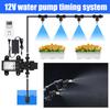 72W Large Garden Irrigation Timer Watering System Fog Nozzles Irrigation Kit Automatic Spray Misting Plant Watering System