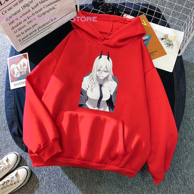 Cool Power Gráfico Sudaderas con capucha Motosierra Hombre Anime Ropa  Japonesa Manga Streetwear Sweatshrits Harajuku Pullover Cosplay Sudadera  comprar a buen precio — entrega gratuita, reseñas reales con fotos — Joom
