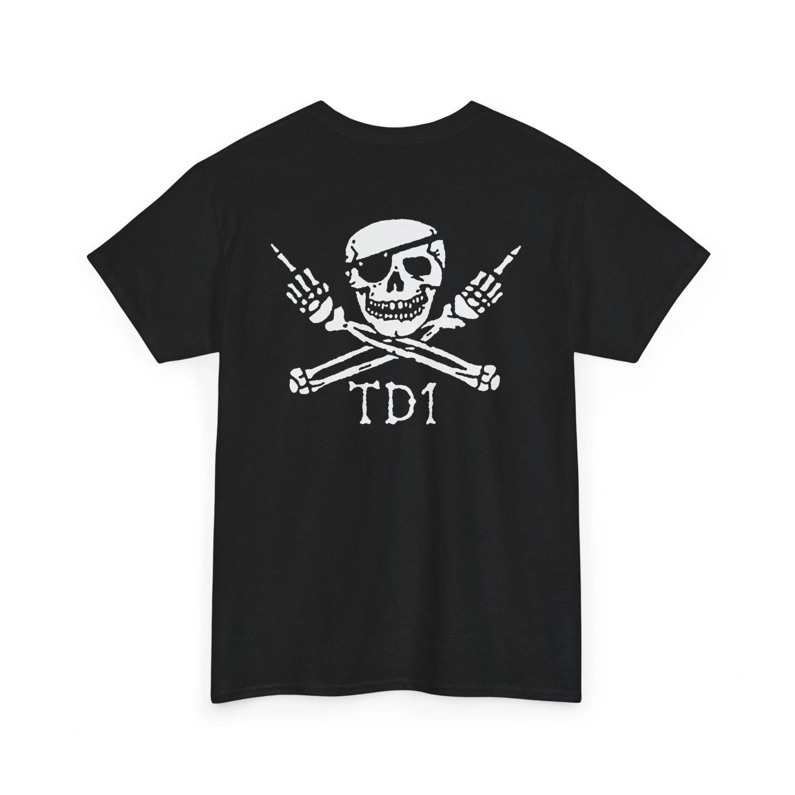 Navy SEAL Team TACDEVRON 1 FU Skull Morale Repro Tee, Gift For Military Veterans 2XL