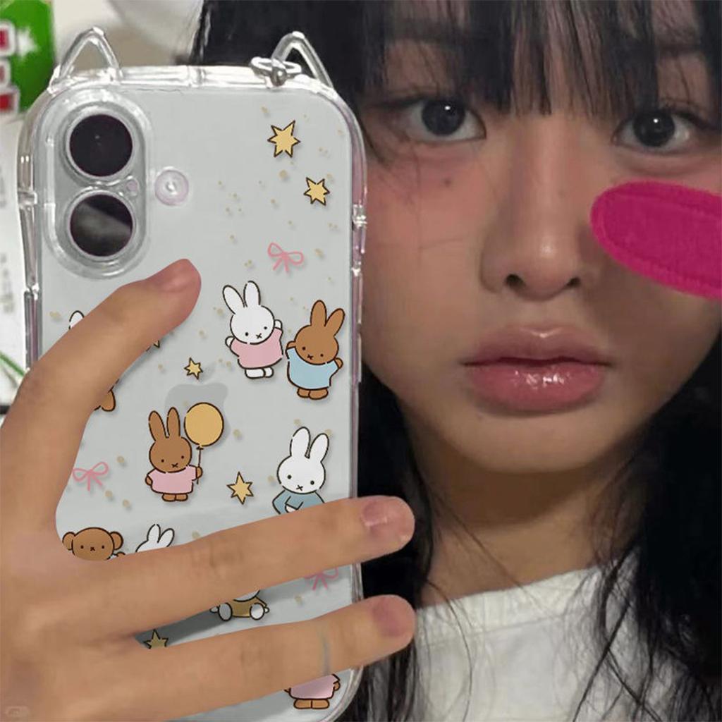 Nuova Cover per Cellulare 3D Tridimensionale con Orecchie da Gatto per Apple per IPhone Custodia per Cellulare 13 Custodia per Cellulare Xiaoxin Copertura Protettiva