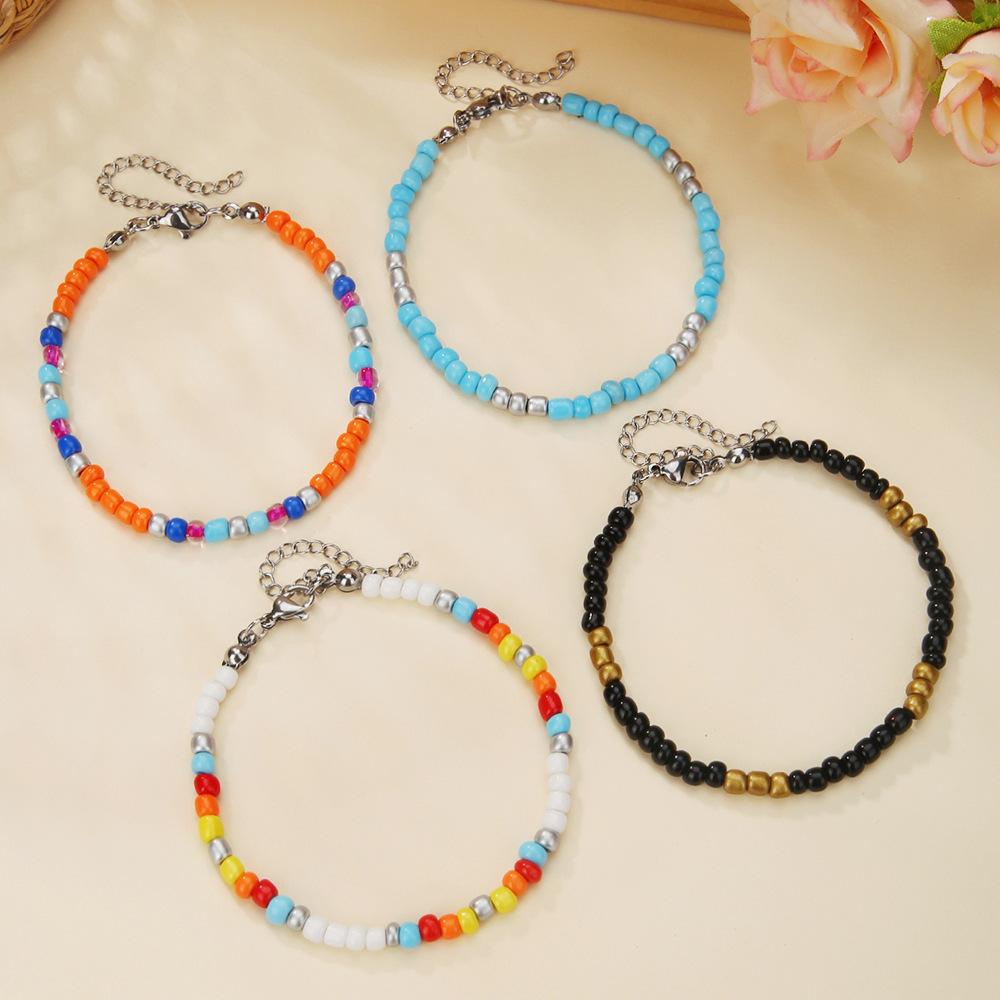 

JYL TS Bracelet 9-layer CCB Set Enhances Boldness & Trendy Vibes ZJ12856 орхідеї світлого кольору