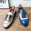 Britischer Stil Farbabstimmung Brock Herrenschuhe Friseurschuhe Herren Bohnenleder