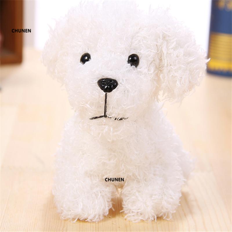 Size 9*8CM Fluffy Dog Toy 3Colors - Gift Stuffed Plush Doll Little Key Chain Pendant Gift