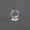10 Stück Klare Runde Acryl-Mini-Knöpfe Kristallglas Diamant Türgriff Küchenschrank Schublade Heimdekoration Möbelbeschläge