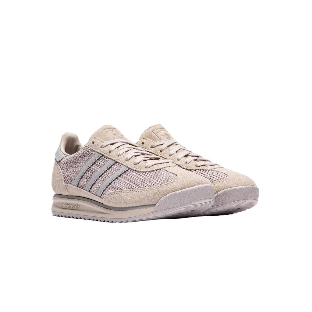 Adidas Originals Sl 72 Rs Comfortable Durable Low-Top Running Shoes Men Sneakers Gray Pink JR7813