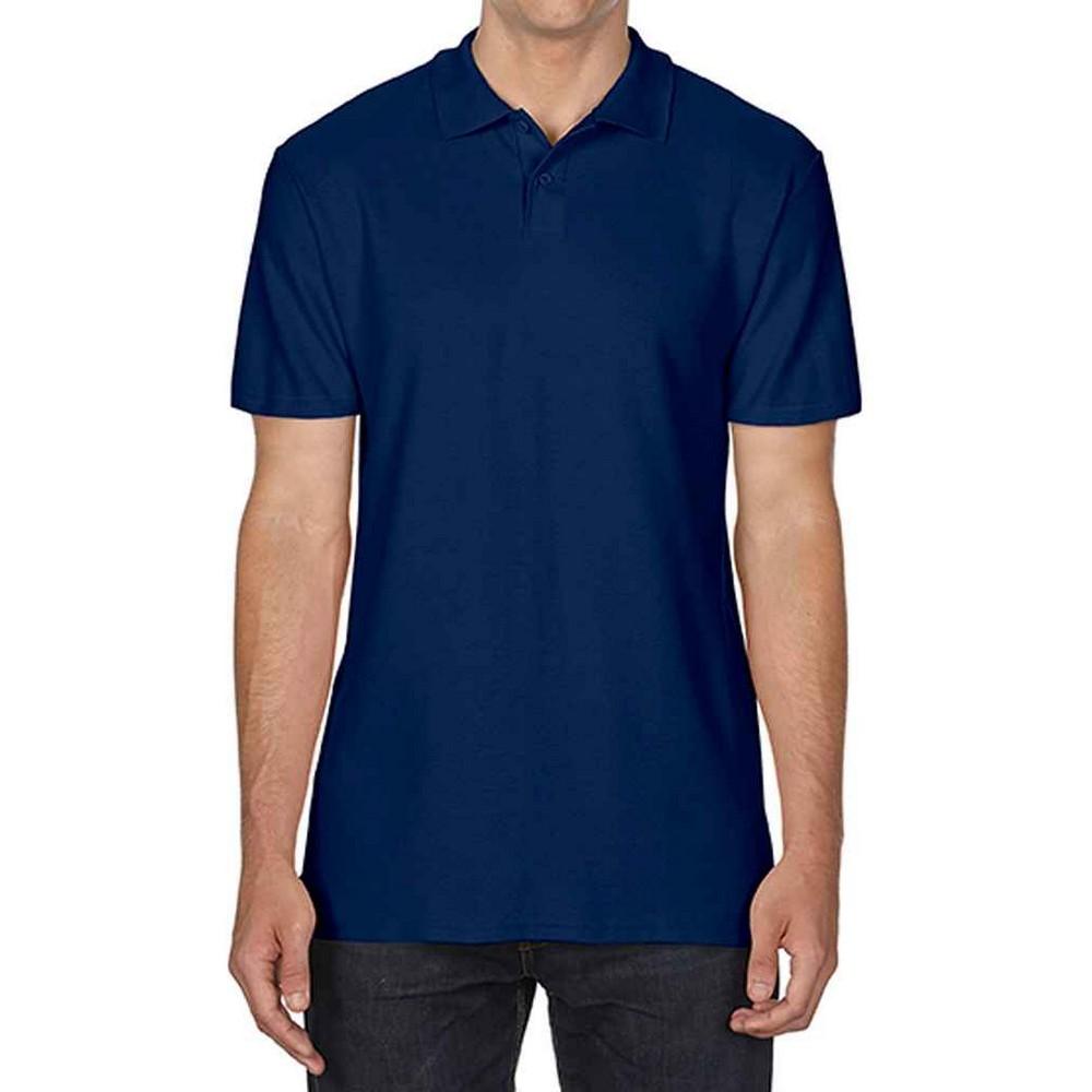 Gildan Mens SoftStyle Double Pique Polo Shirt