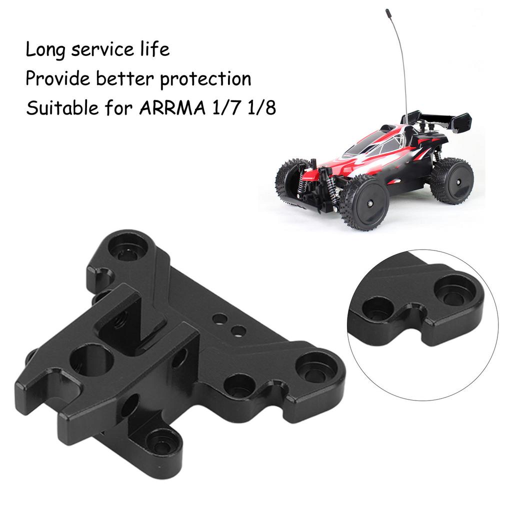 Front Upper Brace Mount Aluminum Alloy Accurate Size Sy Installation RC Car Front Upper Brace for   1/7 1/8