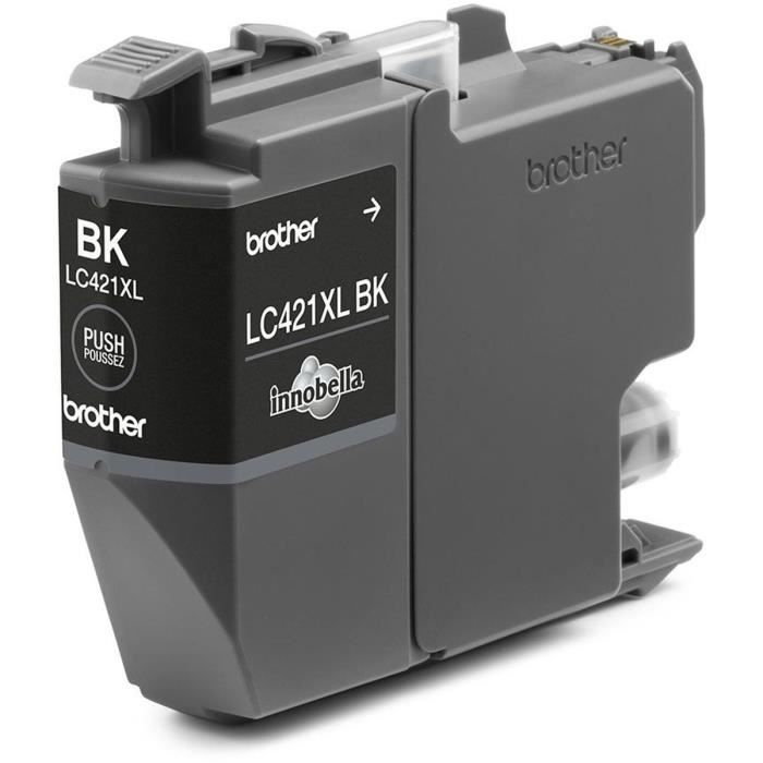 Картридж з чорнилом LC421XLBK - BROTHER - Чорний високої ємності на 500 сторінок - Для DCP-J1050DW, MFC-J1010DW та DCP-J1140DW