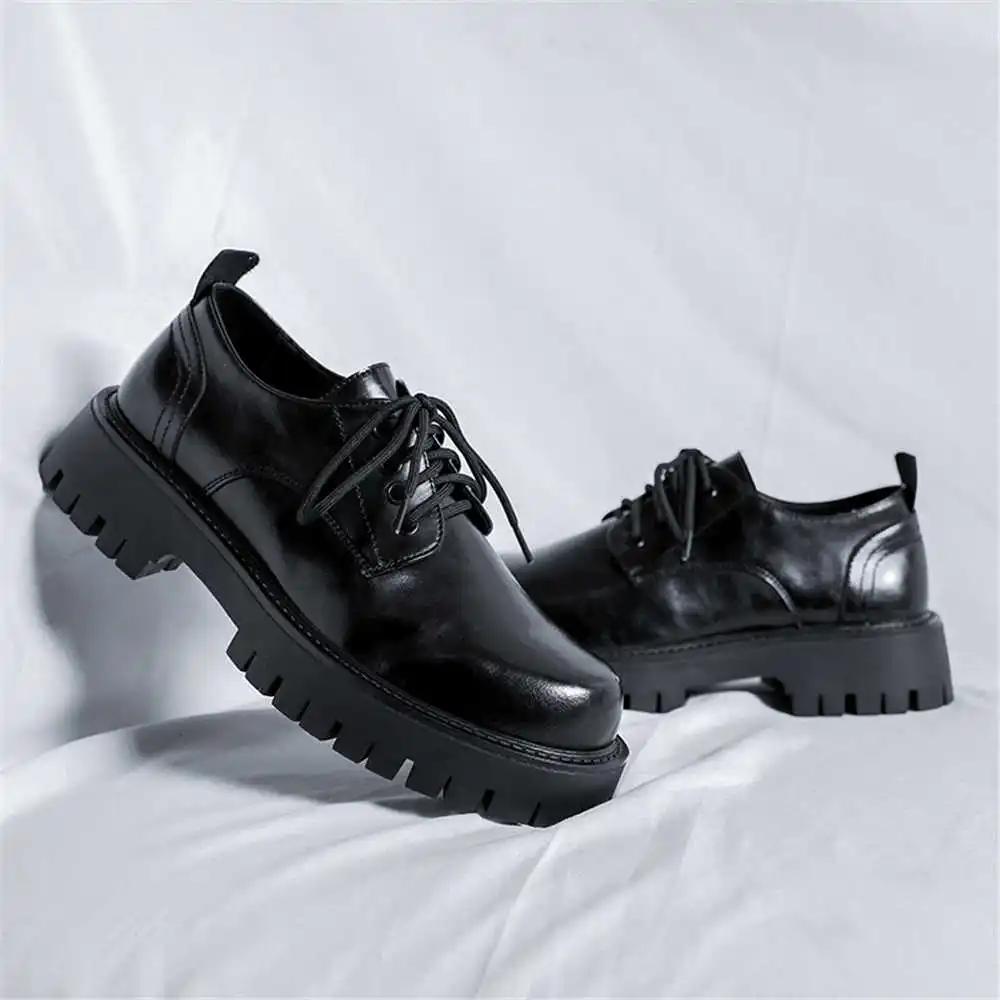 Lace-up Number 44 Elegant Summer Men's Shoes Heels Dress Man Shoes Obuv Panska Sneakers Sports Saoatenis Exercise Sapato