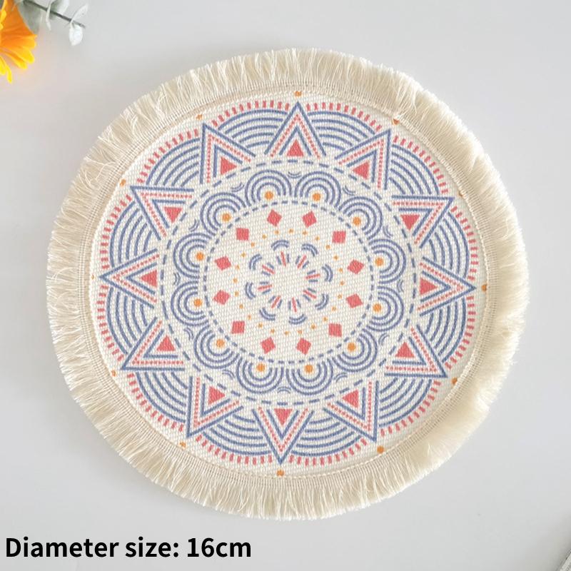 New Dinning Lace Table Cover Embroidered Table Cloth Elegant Round Tablecloth Coffee Coasters Napkin Party Wedding Decoration