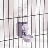 Hanging Bowl Water Bottle Hanging Pet Cage Hanging Feeder Food Container Dispenser Pet Feeder Cage Pet Water Dispenser