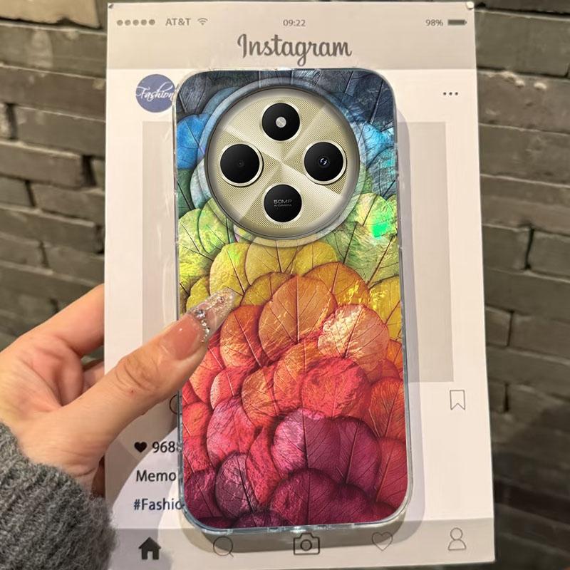 Summer Pink Flower Aesthetic Girls Women Phone Case For Xiaomi Poco X3pro X5 M6 X6 X3 NFC M5s M6 X7 Pro C75 C61 Fundas Cover