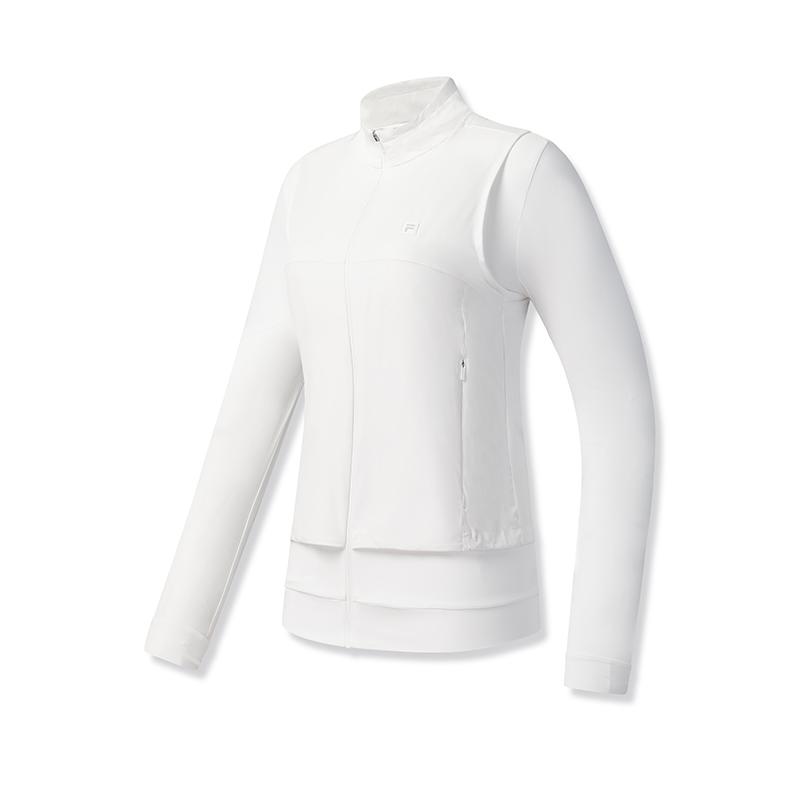 

New FILA Golf Series Jacket Women s Jade White A11W545502FWT 170/88A/L