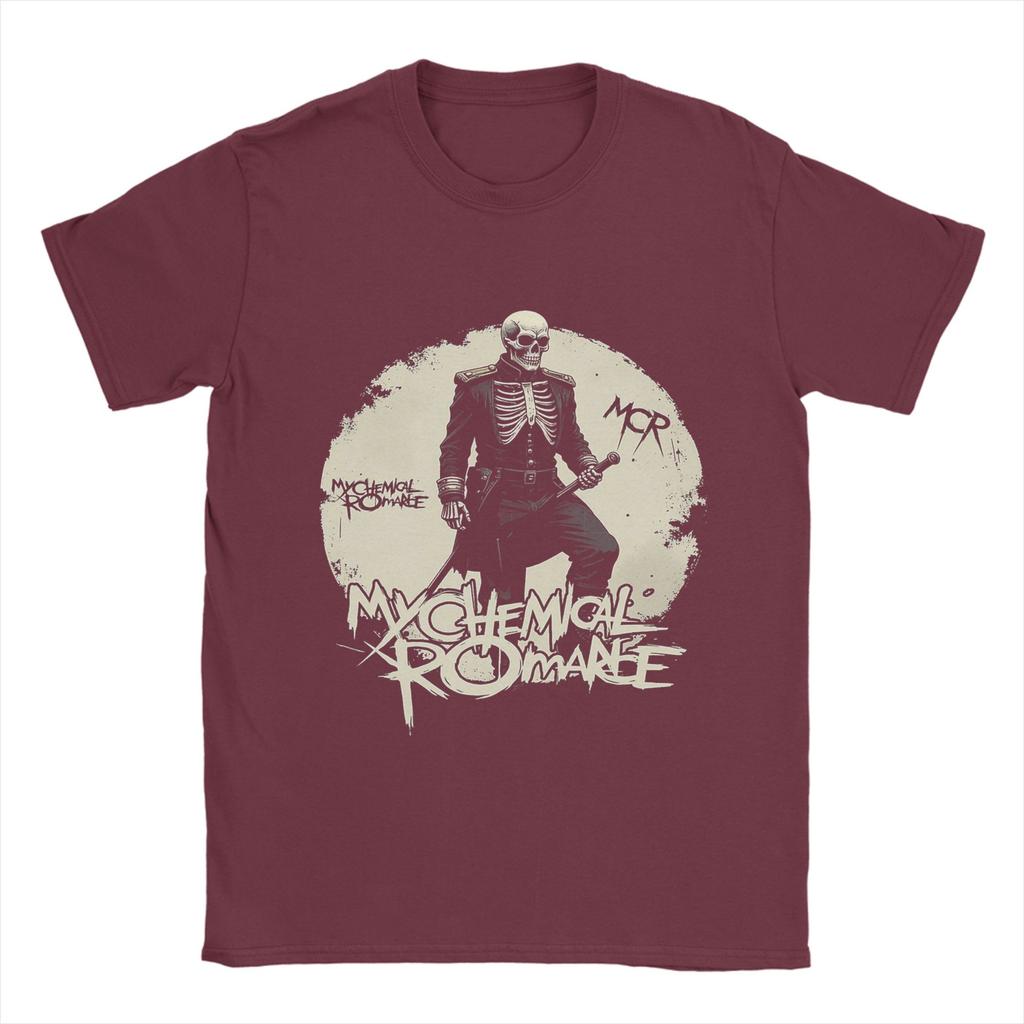 Men T-Shirts My Chemical Romances  Leisure 100% Cotton Tees Short Sleeve  T Shirt O Neck Tops Gift Idea