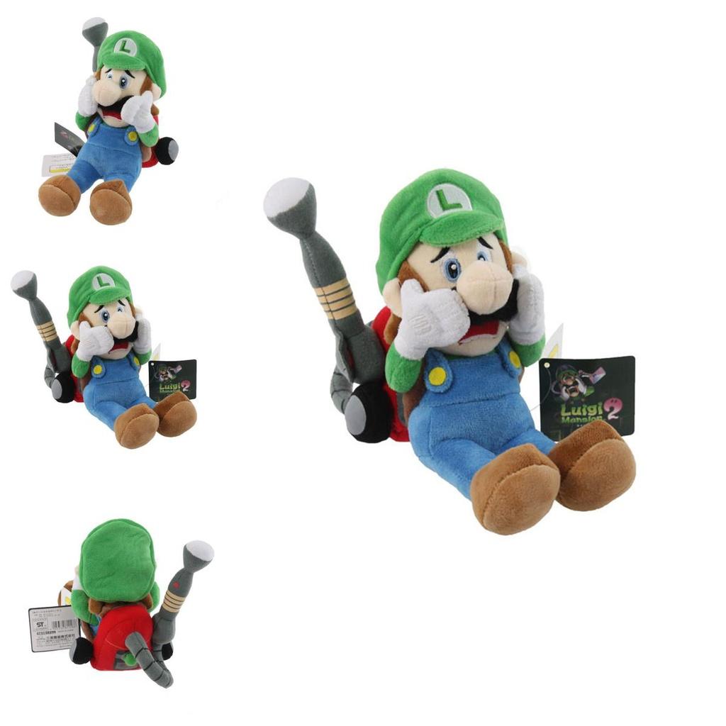 Delightfully Soft 18cm Super Mario Bros Luigi Plush Doll For Kids And Collectors