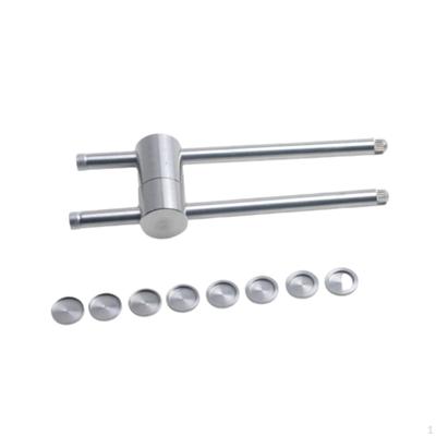 Cue Tip Press Tool Stainless Steel Stick Shaper Sturdy Universal Presser Pressing for