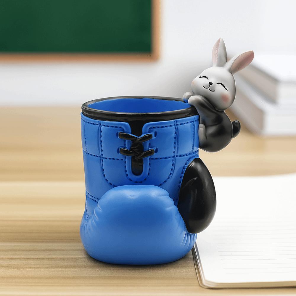 Stable Base Pen Holder Resin Brush Container Creative Pen Box  Student