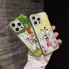 Cartoon D-Diddl Für IPhone 16 15 11 12 13 14 17 Pro Max PLUS Pro Weiche Wellige Silikon Rückseite Handyhülle