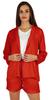 Inkmeso Elegant Shrug  & Shorts Set For Women  s 3 Piece Outfits Loungewear Summer