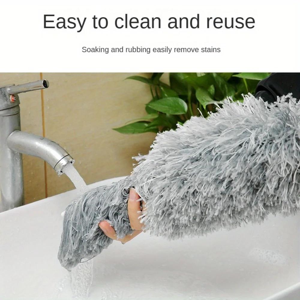 Chicken Feather Duster, Household Ultra Long Dust Remover, Household Cleaning and Sweeping Dust Duster, Extendable Pole