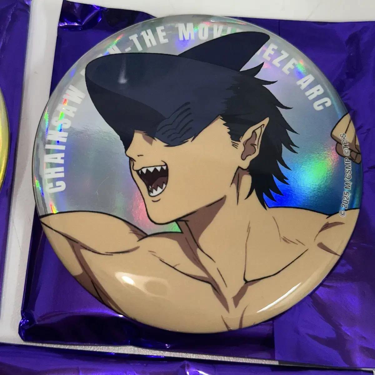 

Chainsaw Man Grand Exchange Beam Badge Big Badge Regee Edition