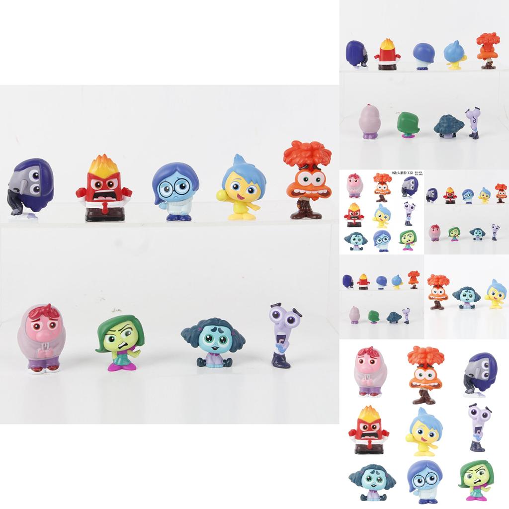 Adorable Inside Out Pvc Figure Collectible Set Fun Models Display Toys