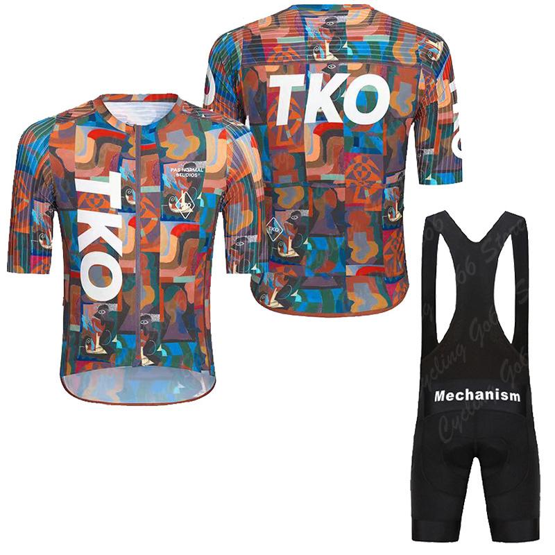 Cycling Jersey Set MTB Bicycle Cycling Clothing Mountain Bike Wear Clothes Maillot Ropa Ciclismo Triathlon 2026 Summer Breathable Cycling Suit Set