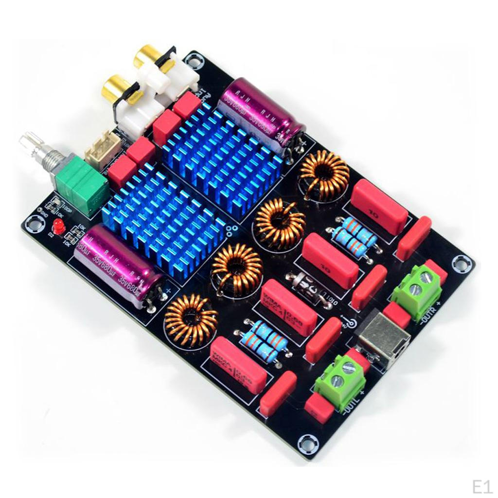 Two-channel 2x100W Stereo Amp Board Deluxe High-performance Audio Amplifier