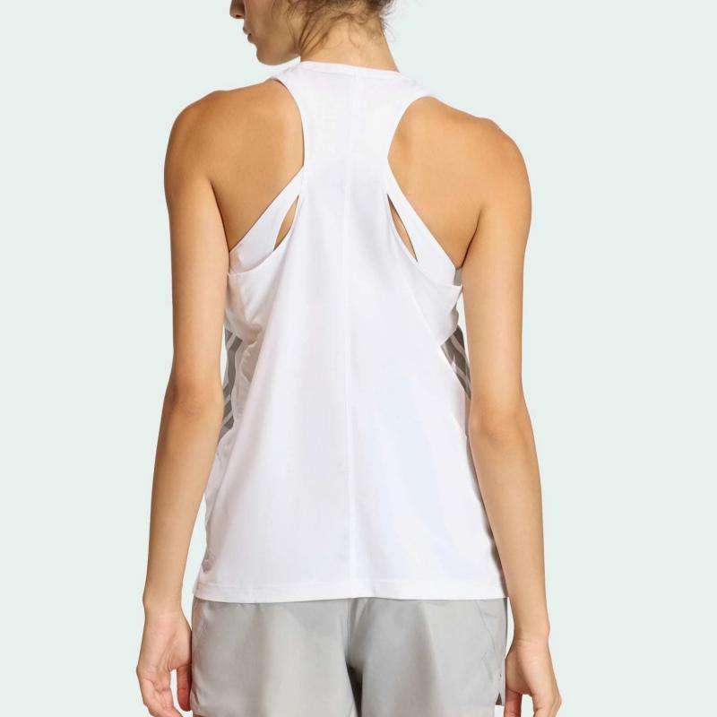 Adidas Logo Breathable Round Neck Sleeveless Vest Women tops KE6844