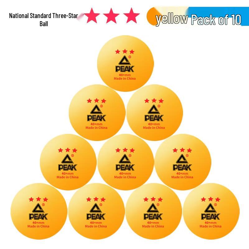 

PEAK 3-Star Table Tennis Balls