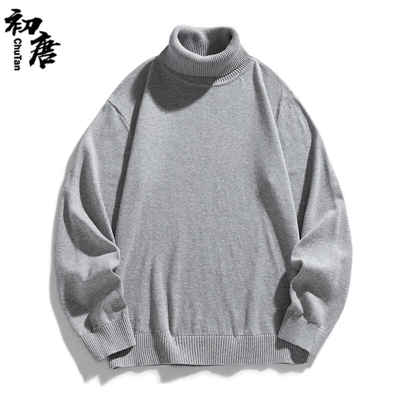 

Men s High-Neck Thickened Pullover Sweater 2XL