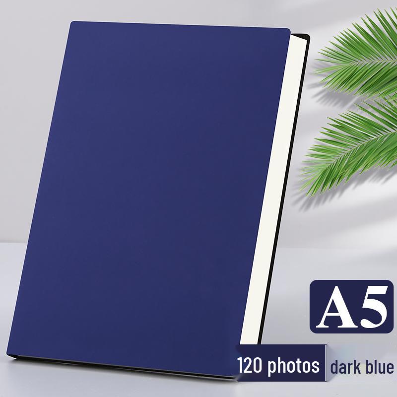 A5 Thickened Notebook - Simple, Retro Design for Students and Business Meetings