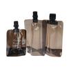 10 Pcs 50/100Ml Plastic Black Self-Standing Coffee Tea Liquid Suction Nozzle Bag Diy Cocoa Matcha Travel Beverage Portable Pouch
