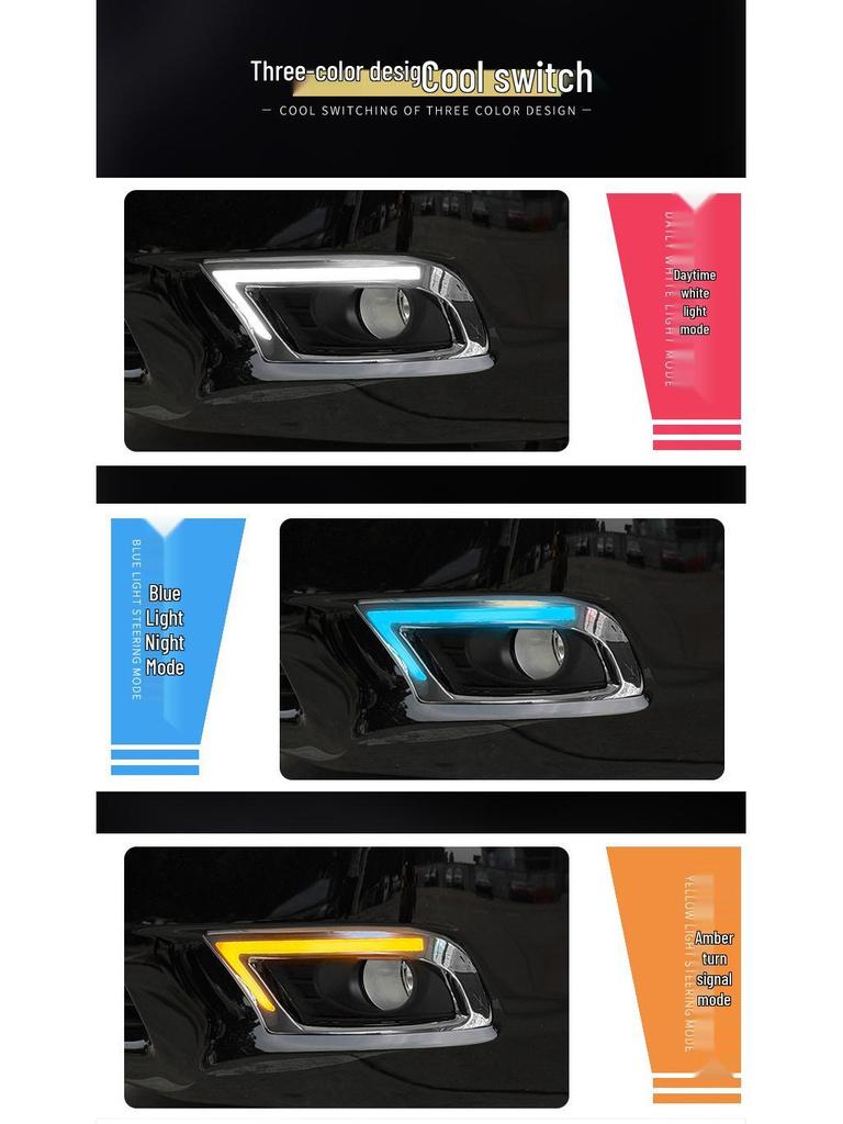 LED Guide Daytime Running Lights for 2009-2011 Camry (6th Gen)