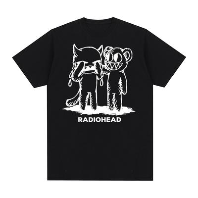Radiohead Vintage T-shirt Rock Band Trend Classic Harajuku Casual OK Computer Cotton Men T Shirt New TEE TSHIRT Womens Tops