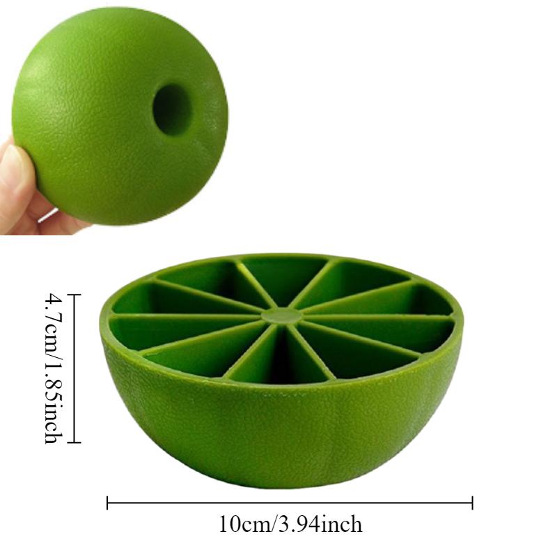 1PC Creative Lemon Shape Ice Lattice Mold Silicone Ice Making Mold Diy Juice Drink Ice Cubes