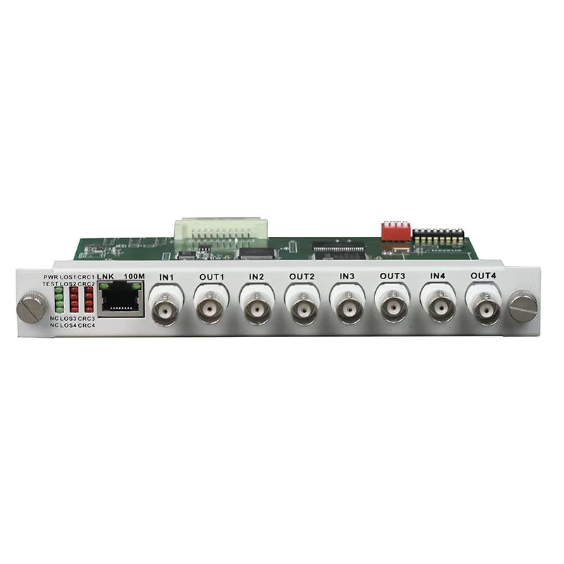 

Zhonglu Bestone XQ-K4E10 4-Channel E1 to Ethernet Protocol Converter