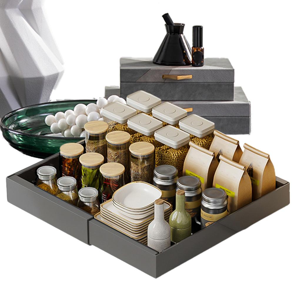 Under Sink Drawers Slide Out Cabinet Shelf Under Sink Cabinet Organizer Sliding Storage Drawer Adhesive Organizer For Bathroom