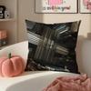 Classic Epic SciFi American Movie IInterstellar Cushion Cover Pillowcase Short Plush Invisible zipper Room Sofa Cushion Cover
