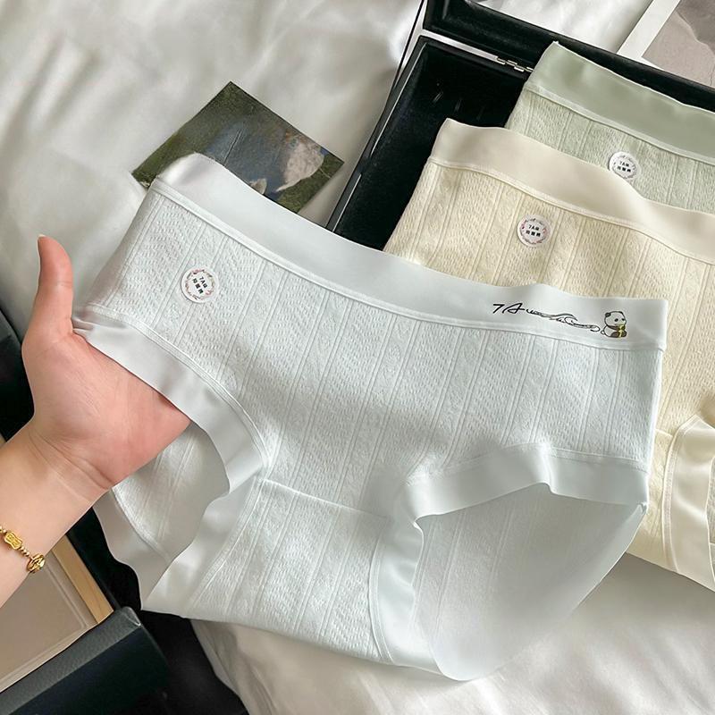 Fresh Girl Panties with Antibacterial Properties Waist Waist and Buttocks Triangle Women’s Panties