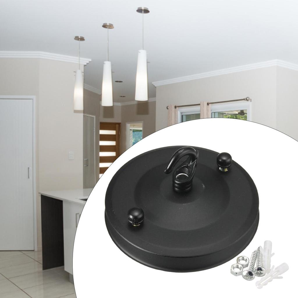 Ceiling Rose Hook Plate Chandelier Part Heavy Duty for Living Room Bedroom