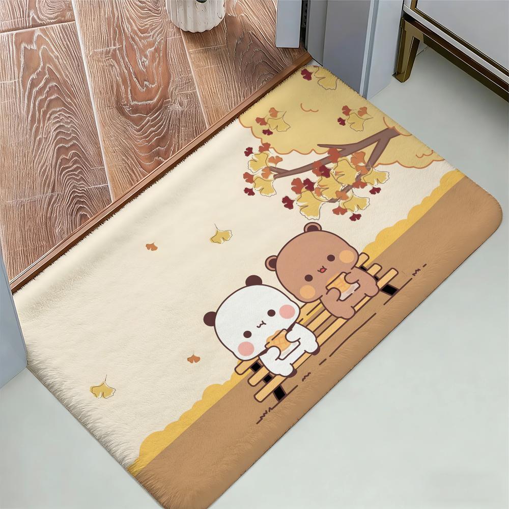 Kwai Anime Yier Bubu Fußmatte Gemütliche Flanell Weiche Dicke Rutschfeste Matte Für Wohnzimmer Schlafzimmer Küche Dekor Teppiche