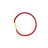 Lucky Beads Wire Rope Bracelet Steel Wire Couple Year of Fate Red Carrying Strap Thread Magnetic Buckle Bracelet Rope