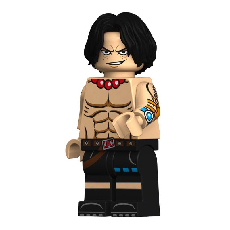 Set aus 15 One Piece Piraten-Bausteinen Chopper Luffy Zoro Robin Franky und mehr!