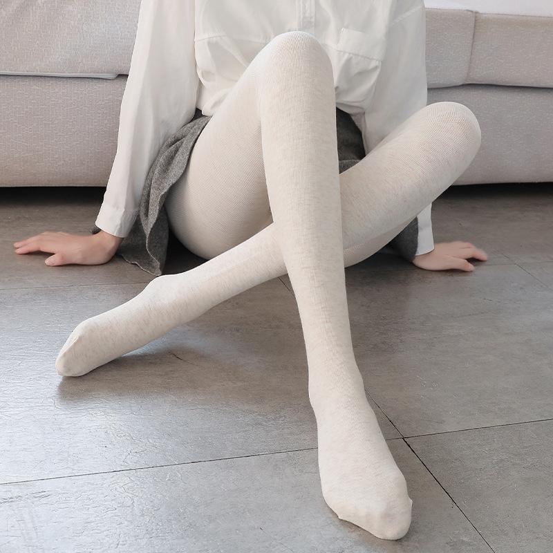 

Женские универсальные колготки в вертикальную полоску с флисовой подкладкой, осенне-зимняя верхняя одежда, базовый слой, леггинсы One Size