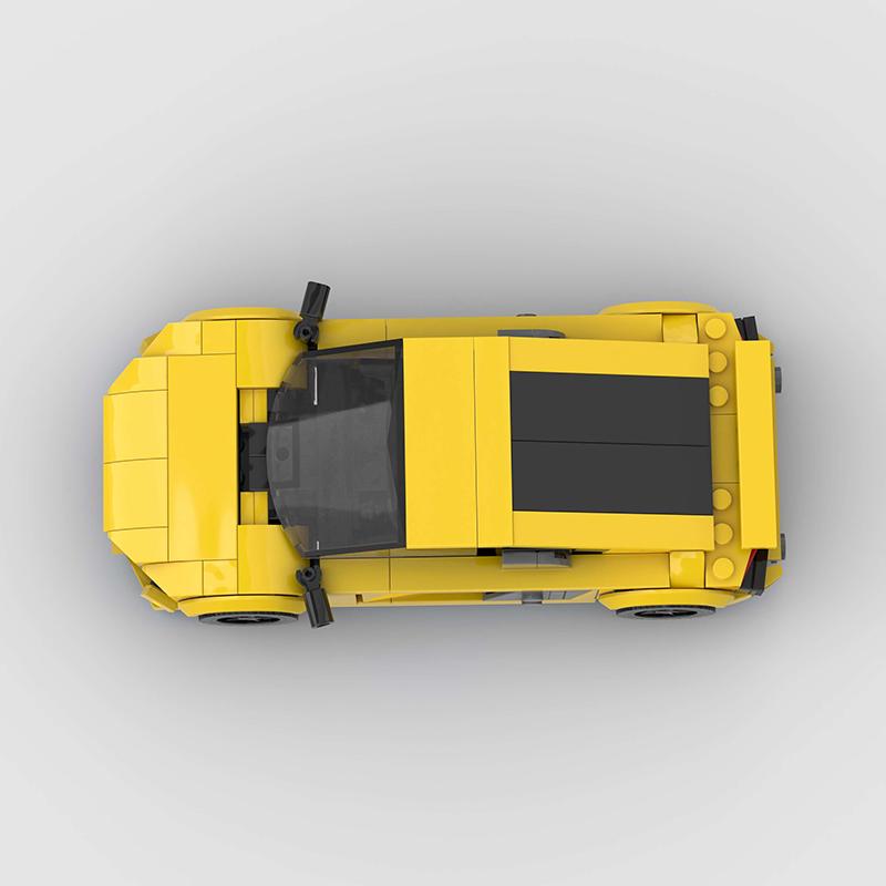 Super Sports Car Classic Toy Building Block Set, Suitable As Birthday, Halloween, Christmas Gifts and for Home Decoration Collec